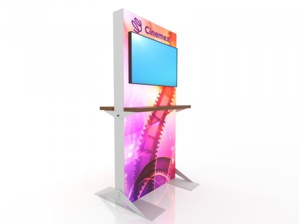 MOD-1660 Monitor Stand (Double-sided Shelves) -- Image 2